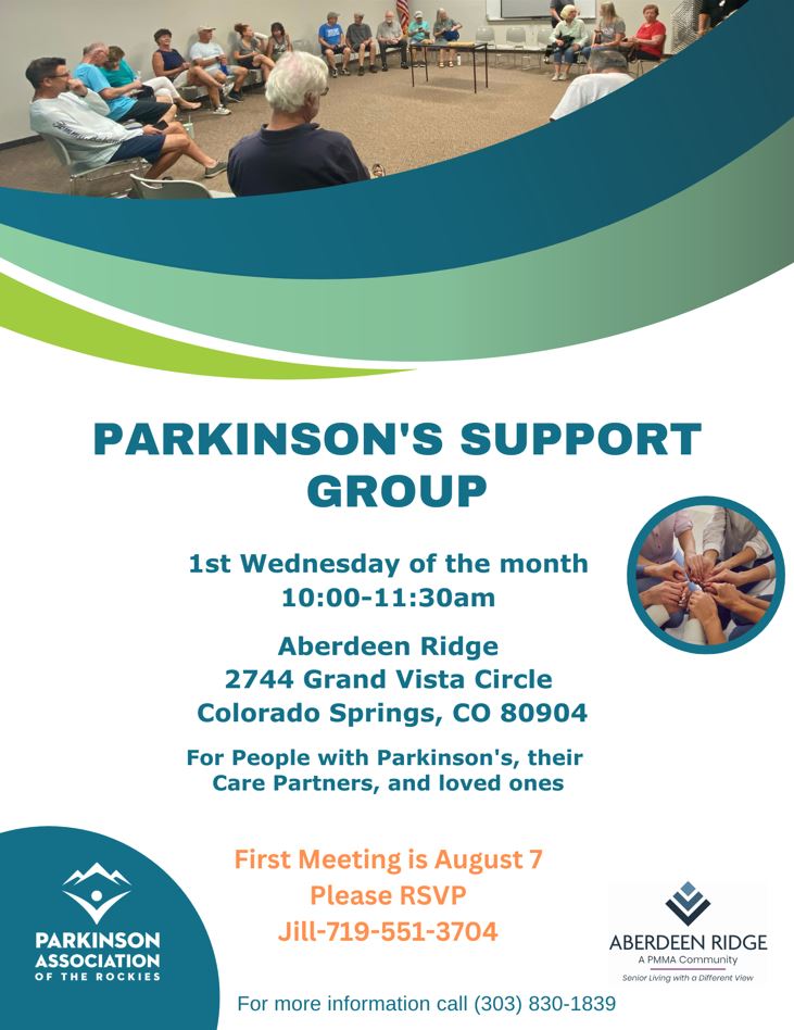 Parkinson's Support Group at Aberdeen Ridge